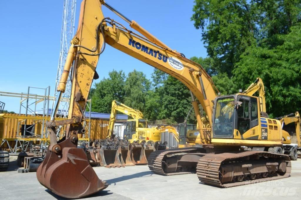 Komatsu PC 290 LC-10 حفارات زحافة