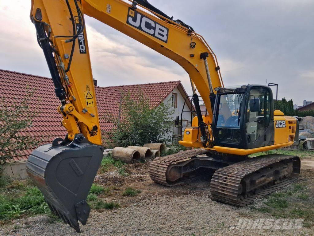JCB JS210LC T4F حفارات زحافة