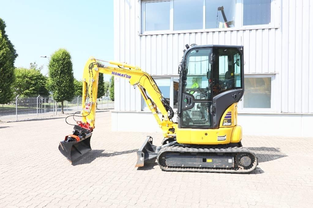 Komatsu PC 25 MR5 حفارات صغيرة أقل من 7 طن (حفارات صغيرة)