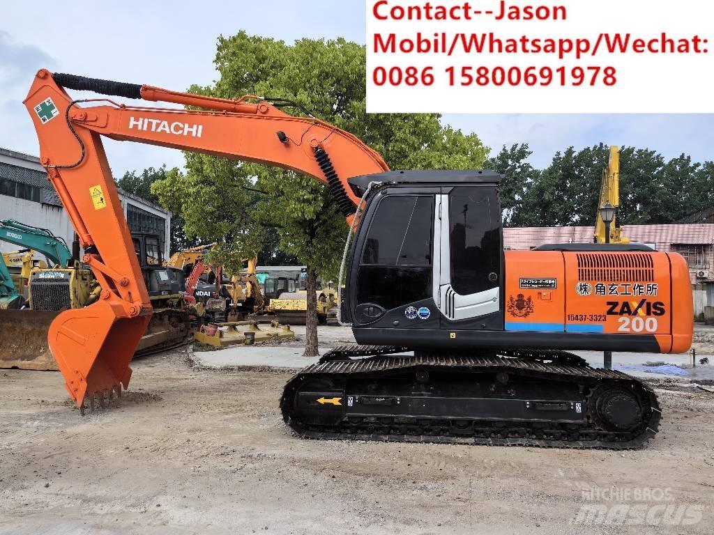 Hitachi ZX 200 حفارات زحافة