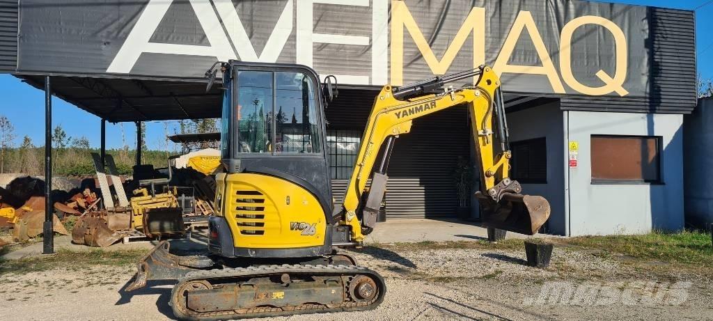 Yanmar Vio 26-6 حفارات صغيرة أقل من 7 طن (حفارات صغيرة)