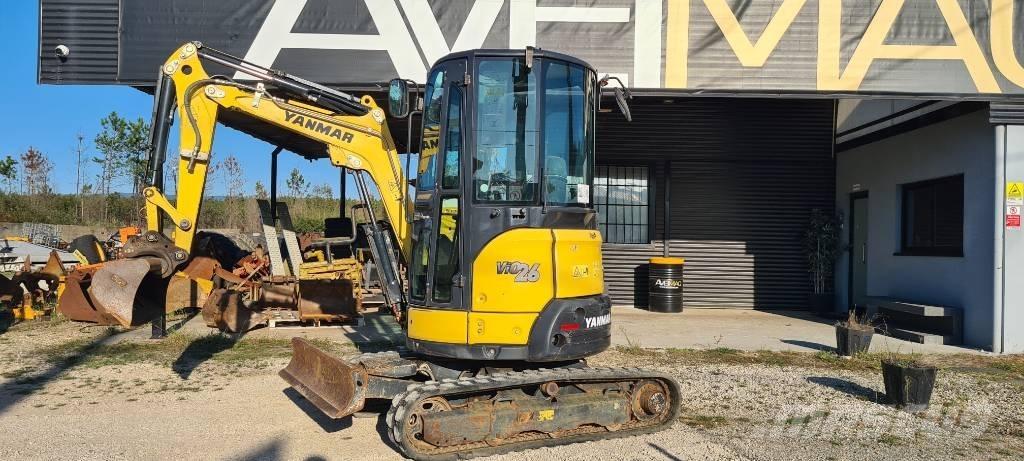 Yanmar Vio 26-6 حفارات صغيرة أقل من 7 طن (حفارات صغيرة)