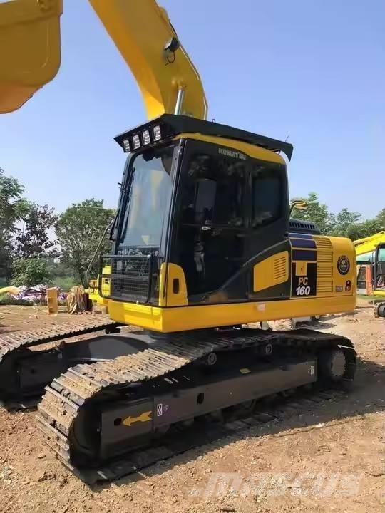Komatsu PC 160 حفارات زحافة