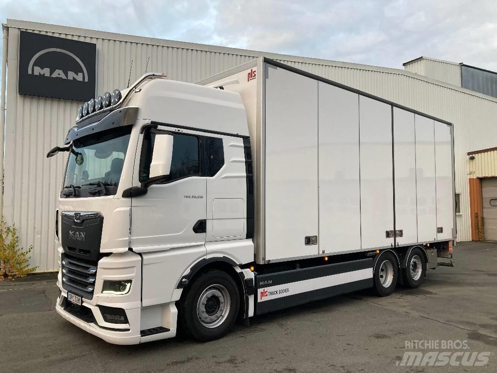 MAN TGX 26.510 شاحنات ذات هيكل صندوقي