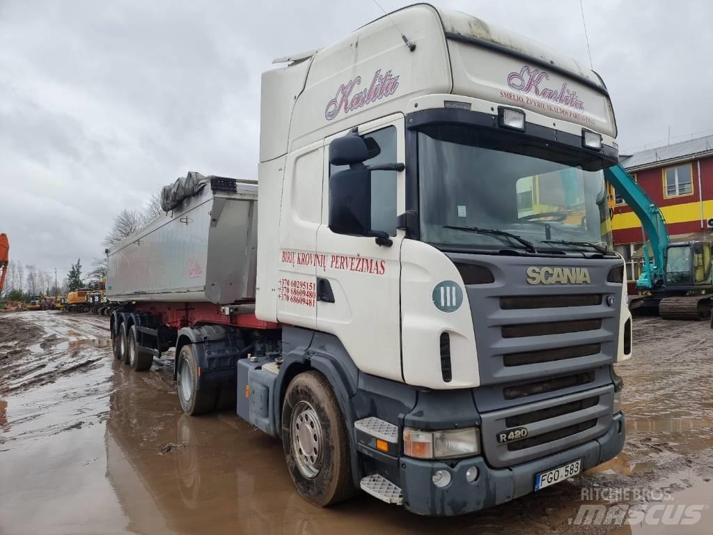 Scania R 420 وحدات الجر