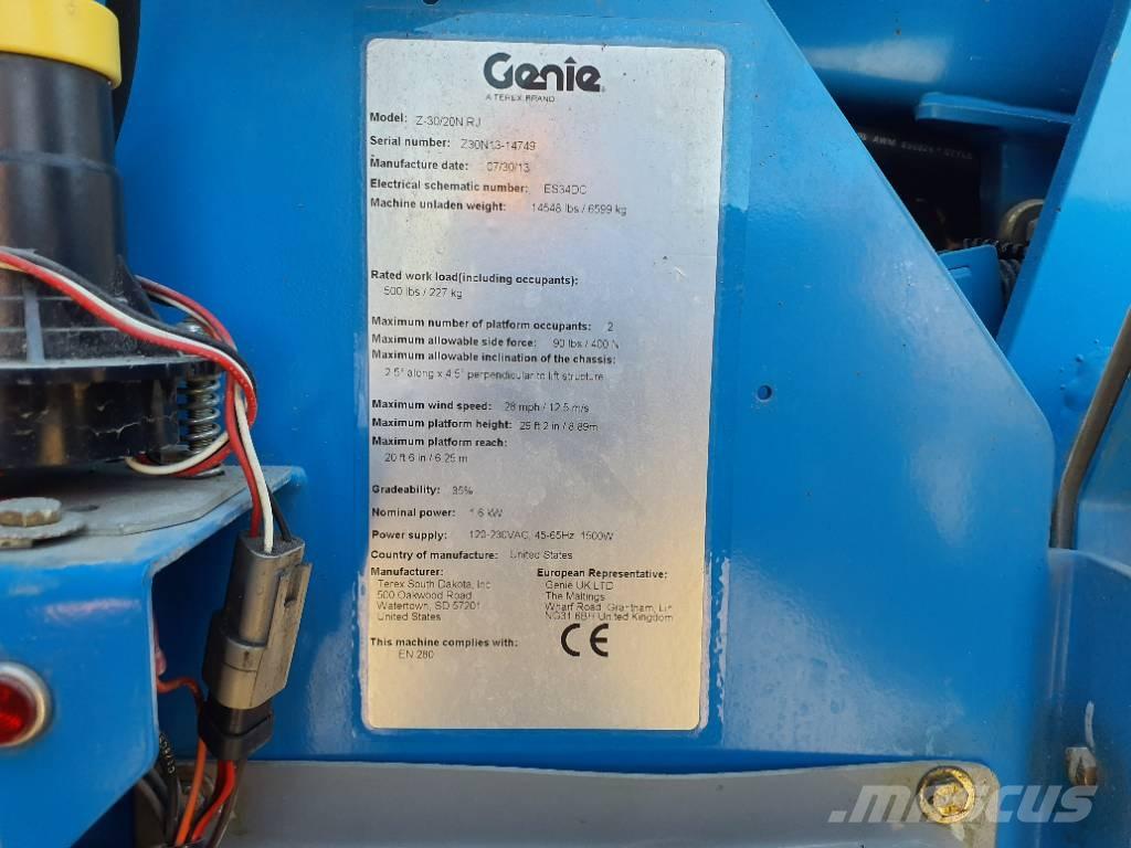 Genie Z30/20N رافعات سلة مفصلية