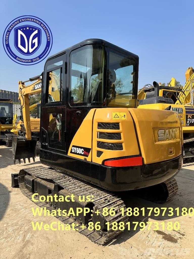 Sany SY 60 C Pro حفارات صغيرة أقل من 7 طن (حفارات صغيرة)