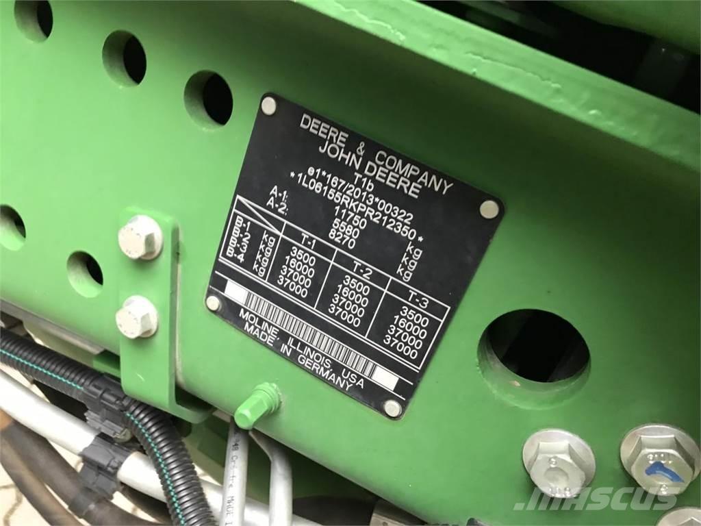 John Deere 6R 155 الجرارات