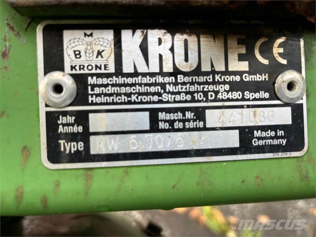 Krone KW 6.70/6 مكابس وميبسات التبن