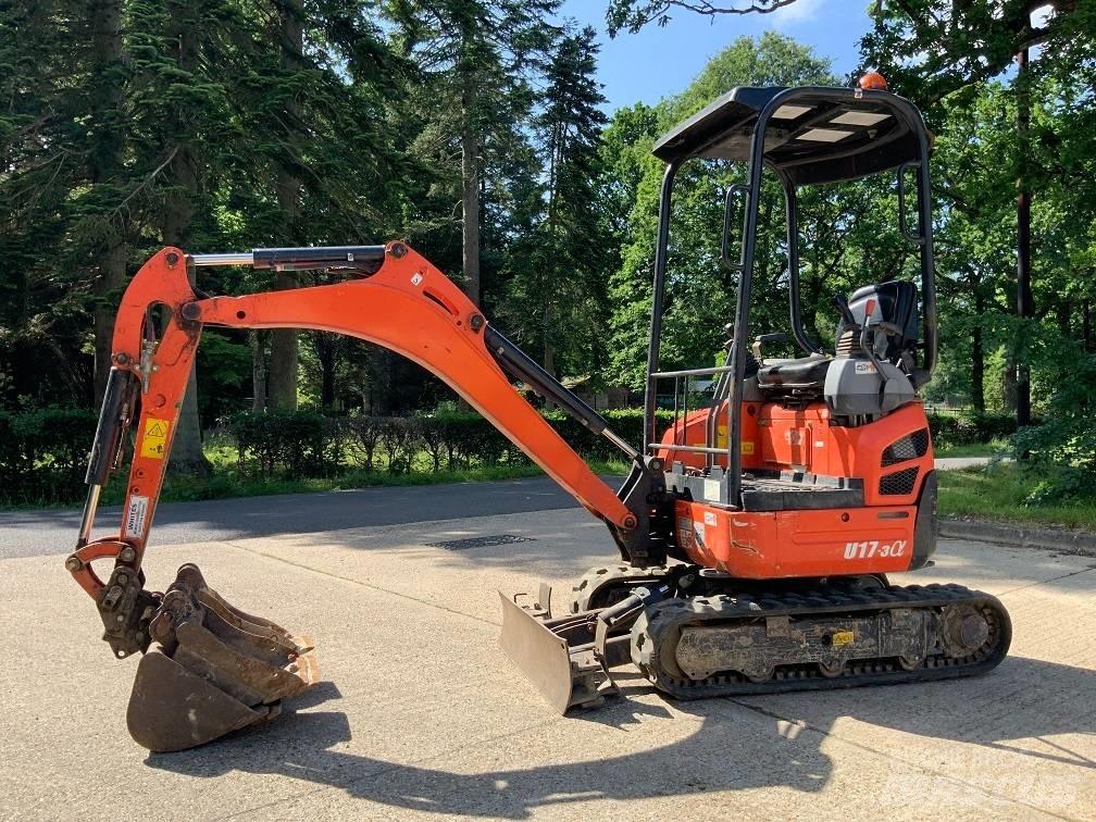 Kubota U 17-3 حفارات صغيرة أقل من 7 طن (حفارات صغيرة)