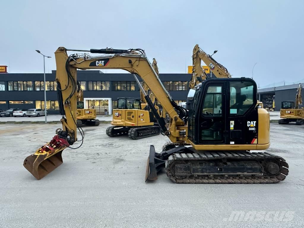 CAT 308 E 2 CR حفارات وسط 7 طن - 12 طن