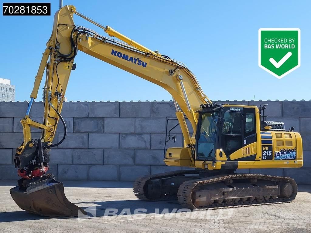Komatsu HB215 LC -3 حفارات زحافة