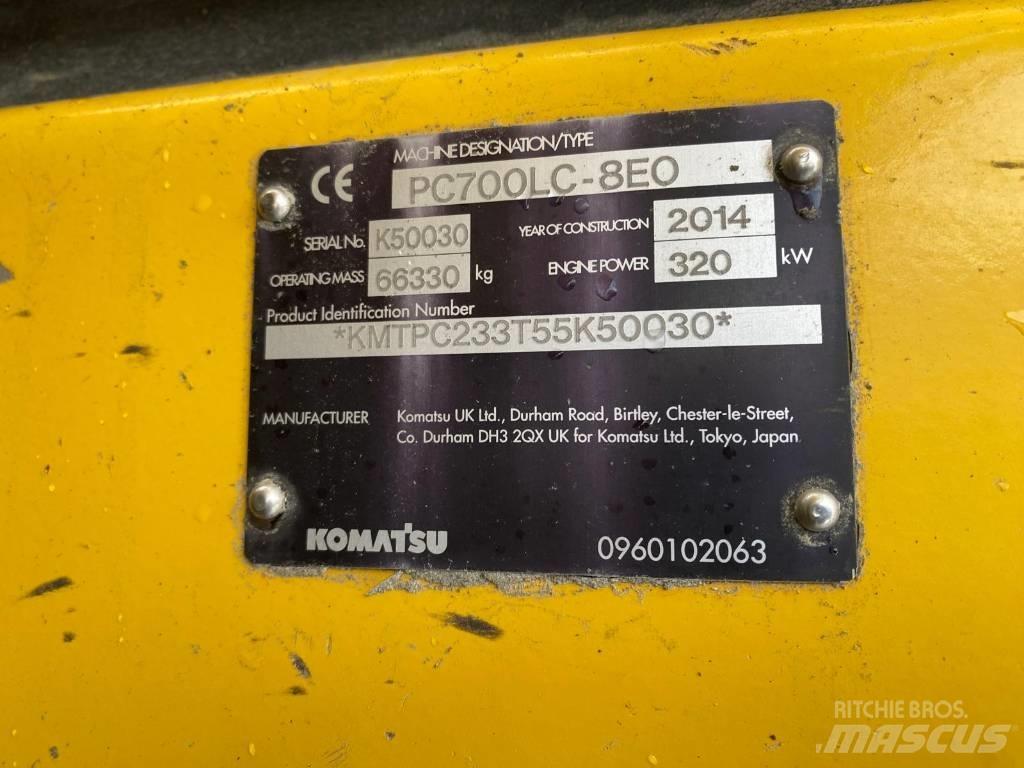 Komatsu PC 700-8EO حفارات زحافة