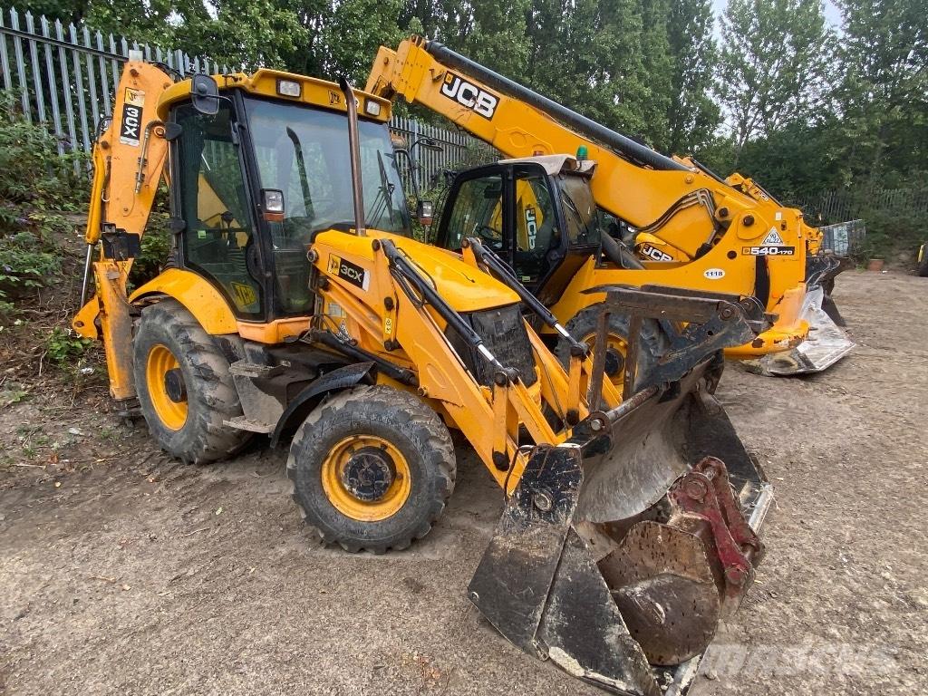 JCB 3 CX لوادر ذات جرافات عكسية