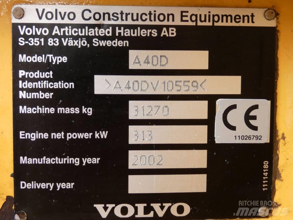 Volvo A 40 D ساحبات مفصلية