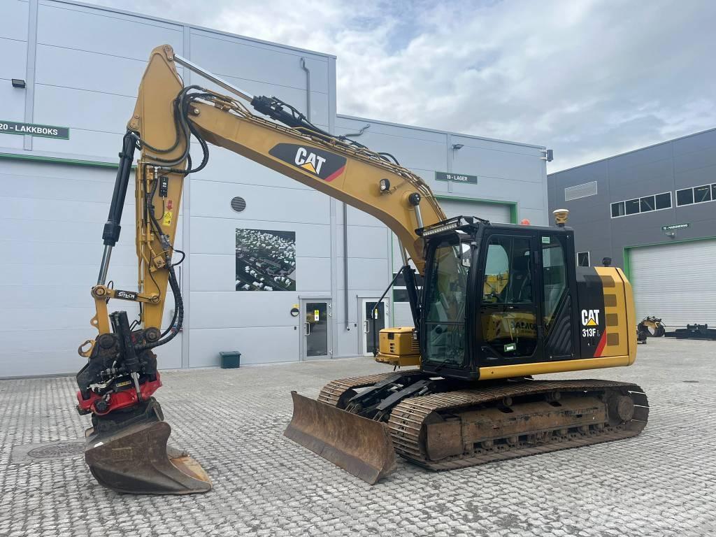 CAT 313 F L حفارات زحافة