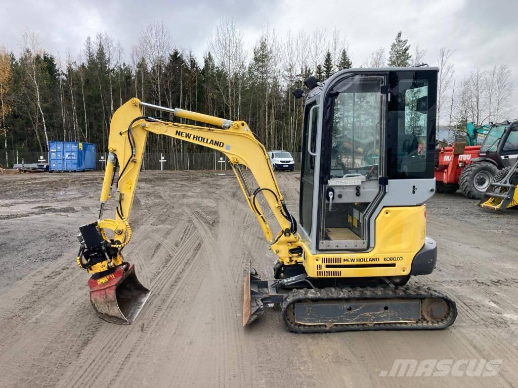 New Holland E 18 SR حفارات صغيرة أقل من 7 طن (حفارات صغيرة)