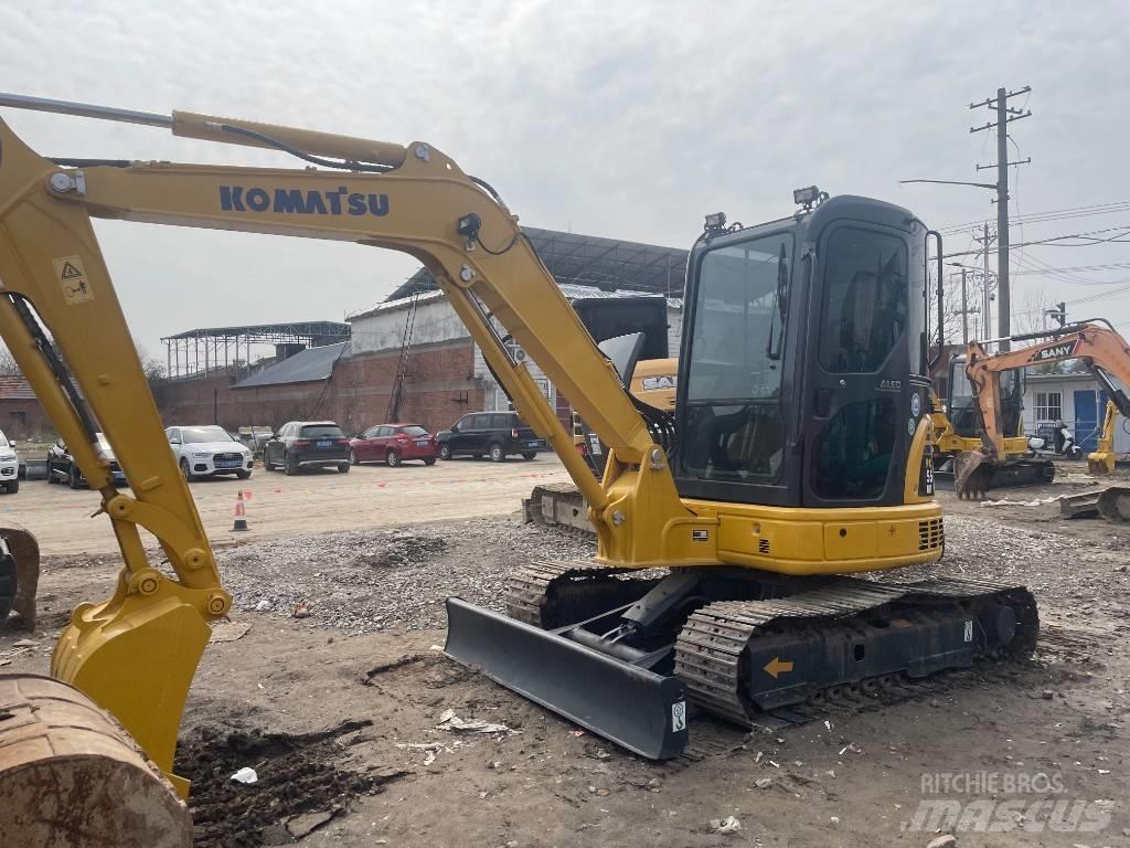 Komatsu PC 55 حفارات صغيرة أقل من 7 طن (حفارات صغيرة)