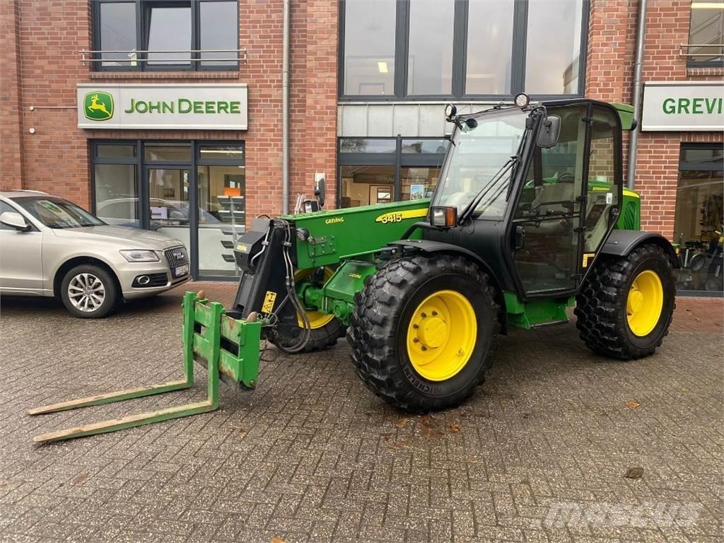 John Deere 3415 مناولات متداخلة