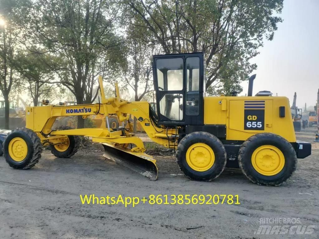 Komatsu GD 655 معدات تمهيد الطرق