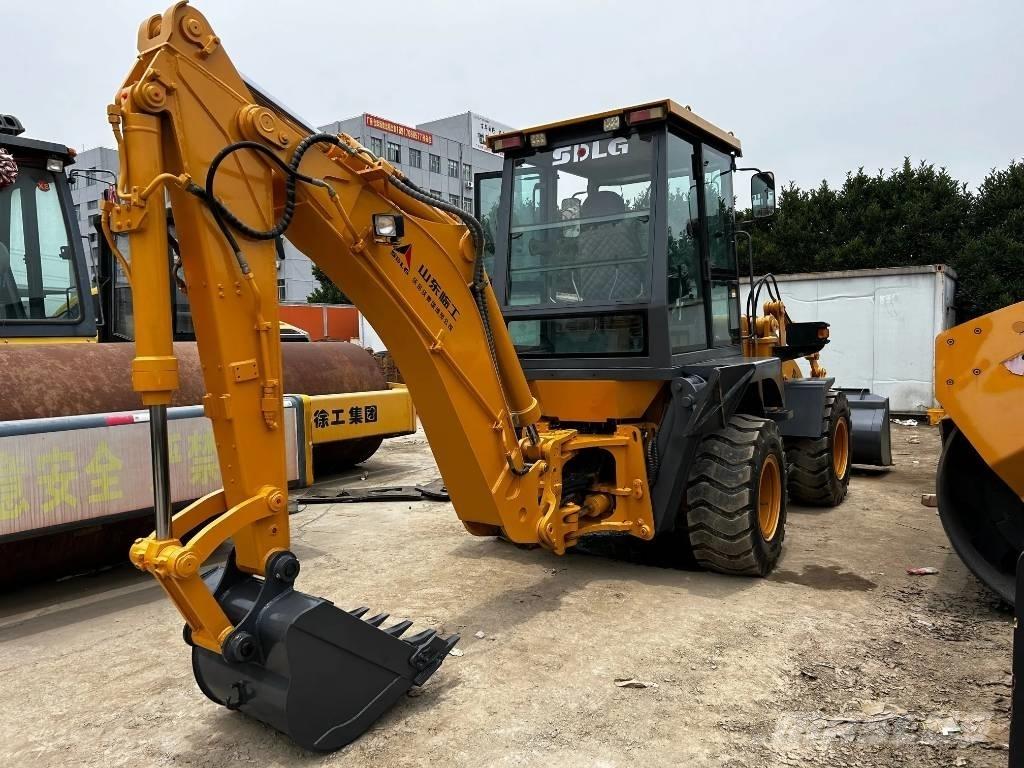 SDLG B860 لوادر ذات جرافات عكسية