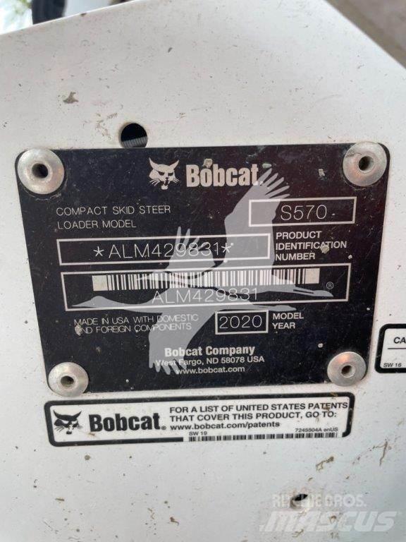 Bobcat S570 لوادر انزلاقية التوجيه