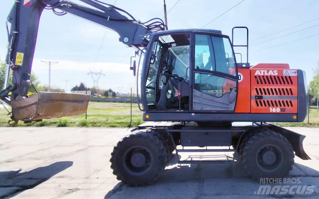 Atlas 160 W حفارات بعجل