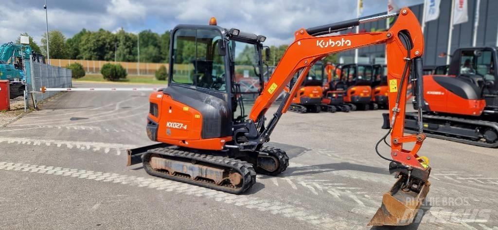 Kubota KX 027 حفارات صغيرة أقل من 7 طن (حفارات صغيرة)