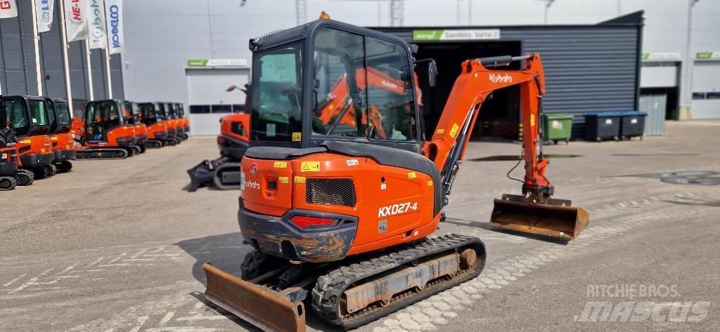 Kubota KX 027 حفارات صغيرة أقل من 7 طن (حفارات صغيرة)