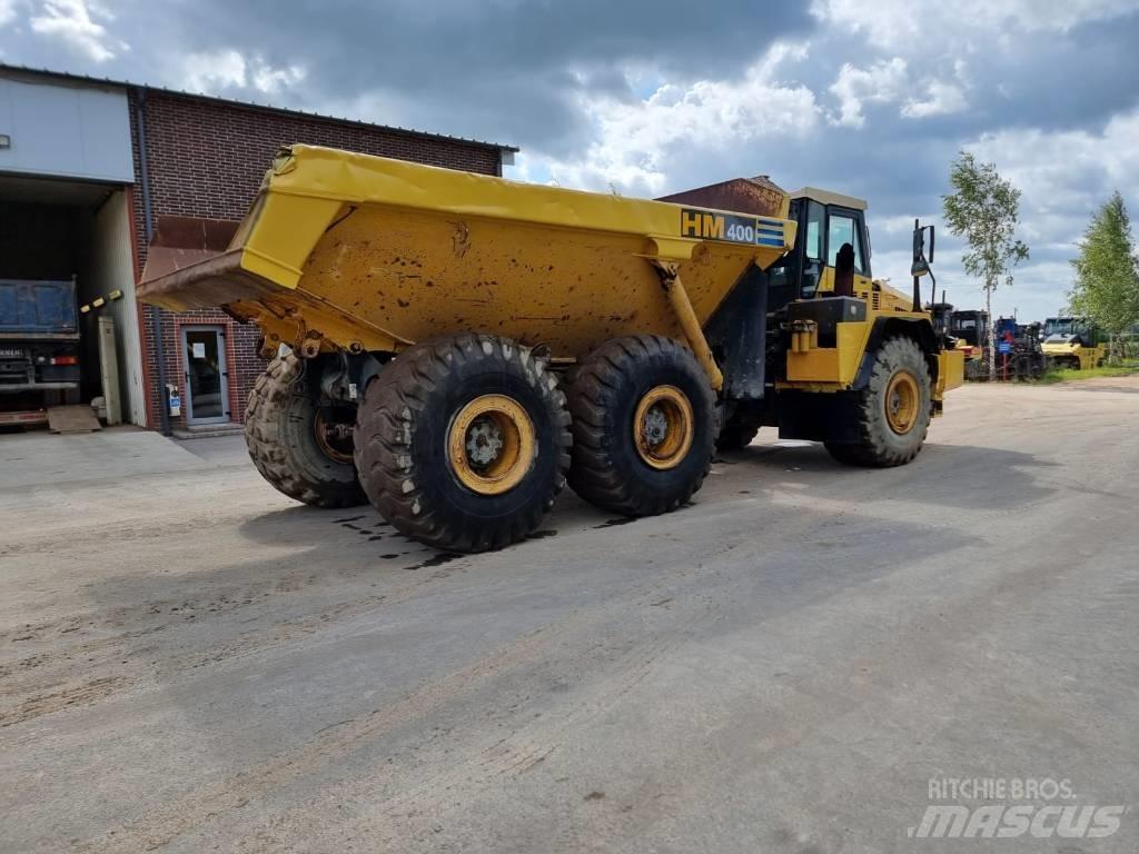 Komatsu HM 400 6x6 ساحبات مفصلية