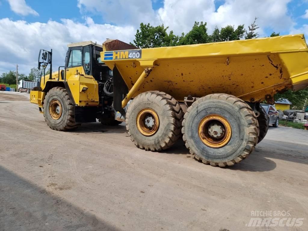 Komatsu HM 400 6x6 ساحبات مفصلية