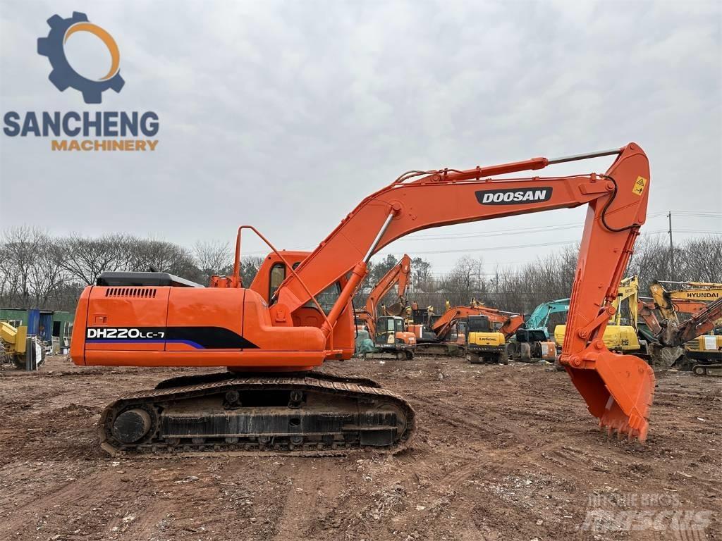Doosan DH 220 LC-7 حفارات زحافة