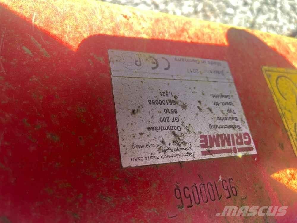 Grimme GF 200 معدات زراعة وحصاد البطاطس - أخرى