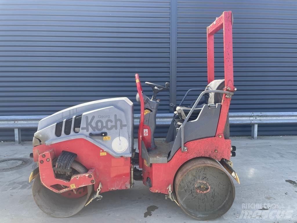 Hamm HD 10C VV مداحل ثنائية الاسطوانة
