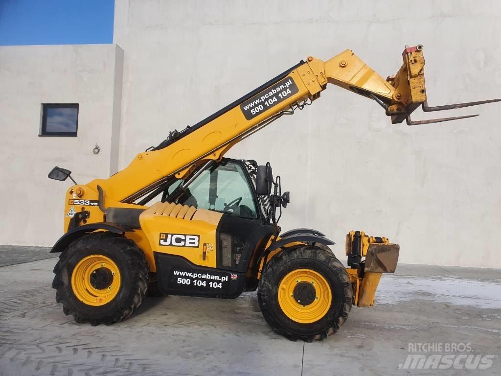 JCB 533-105 M348 مناولات متداخلة