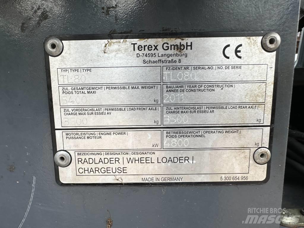 Terex TL 80 لوادر بعجل