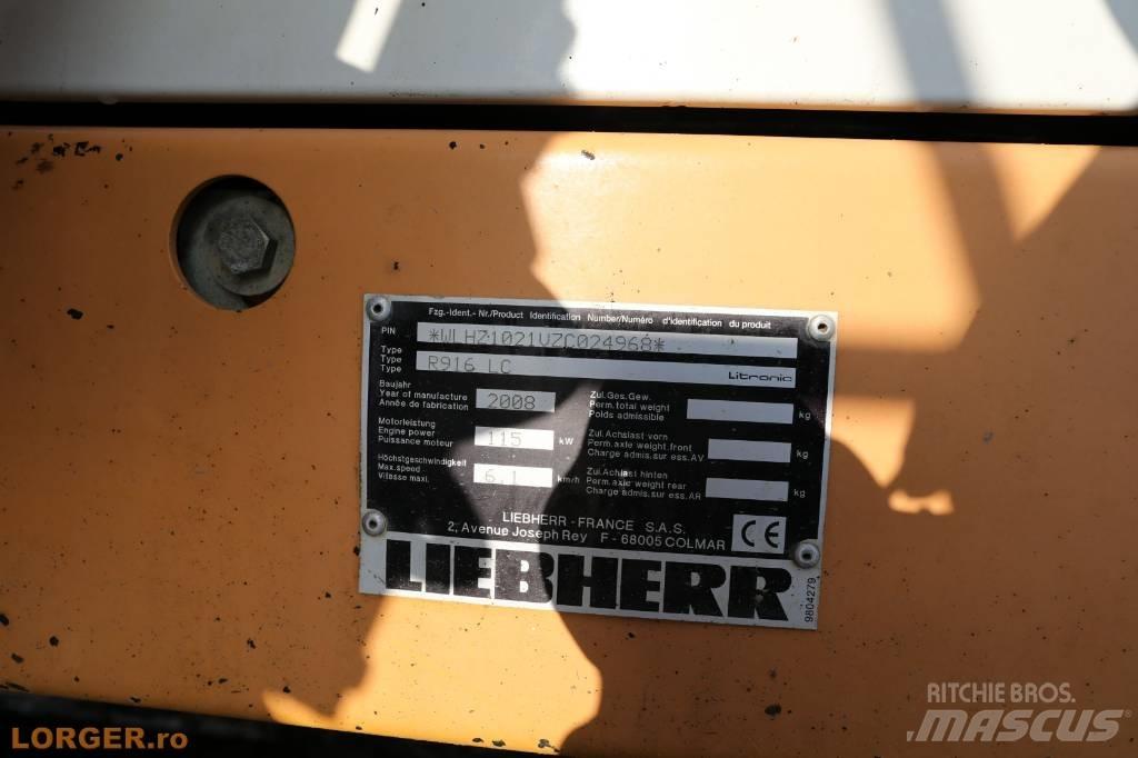 Liebherr R 916 LC حفارات زحافة
