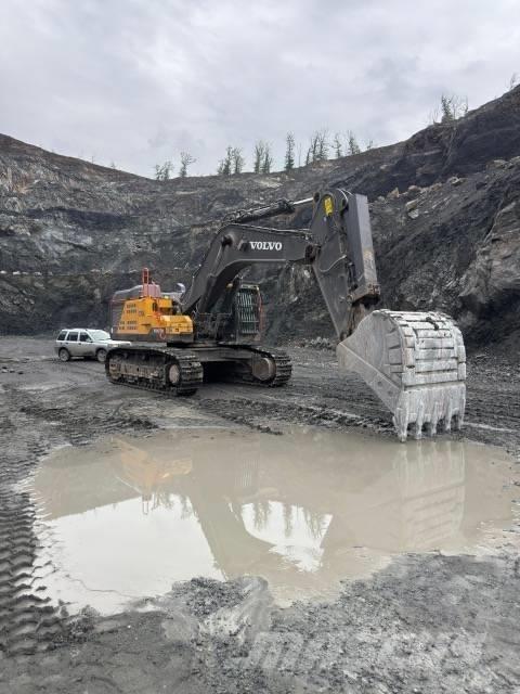 Volvo EC750EL حفارات زحافة