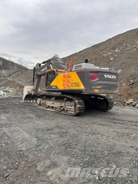 Volvo EC750EL حفارات زحافة
