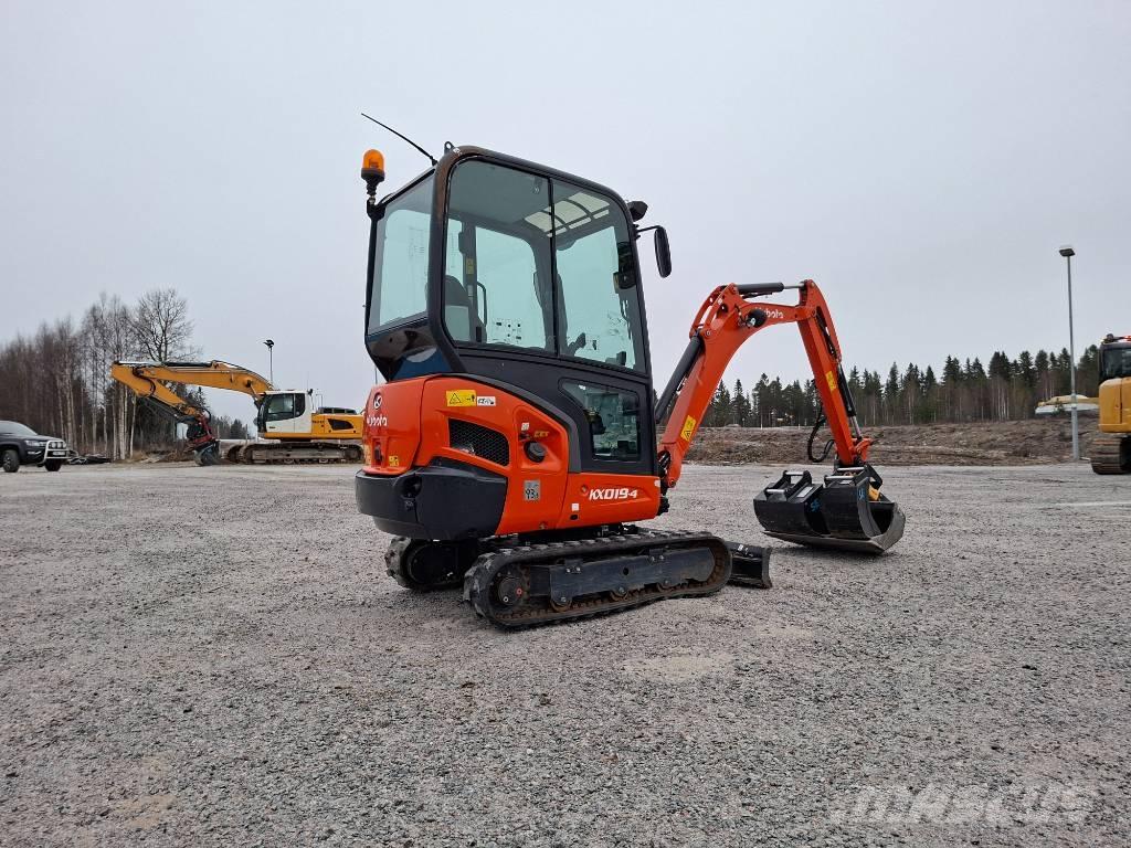 Kubota KX019-4 حفارات صغيرة أقل من 7 طن (حفارات صغيرة)