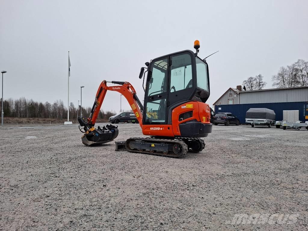 Kubota KX019-4 حفارات صغيرة أقل من 7 طن (حفارات صغيرة)