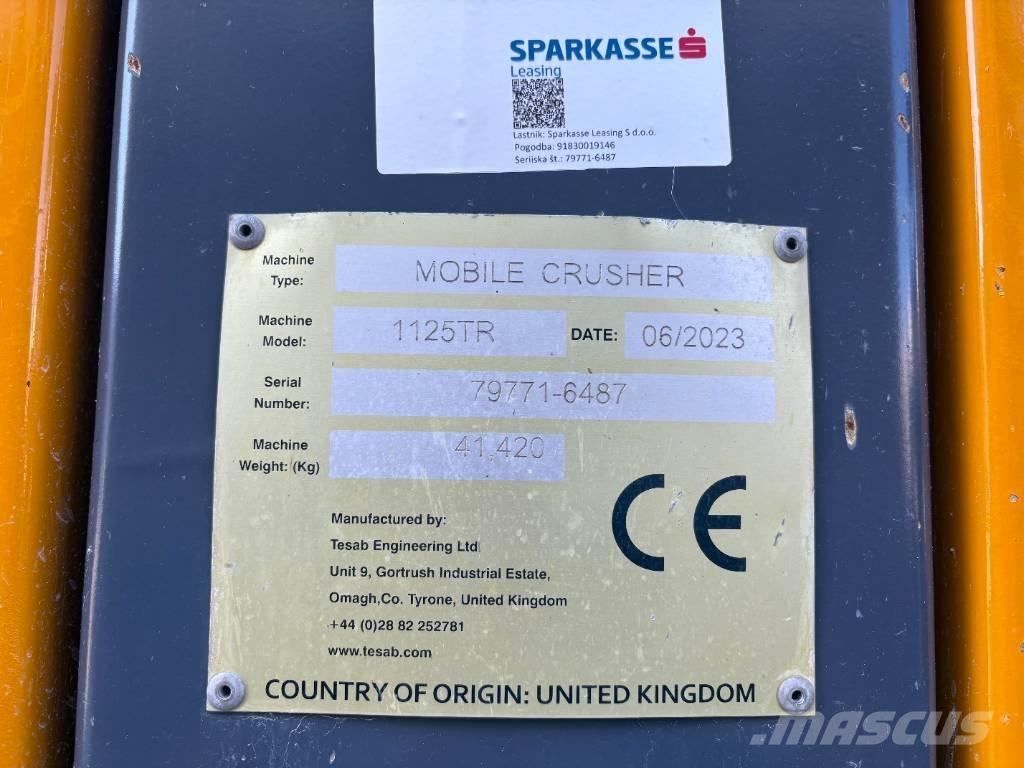 Tesab 1125TR الكسارات المتنقلة