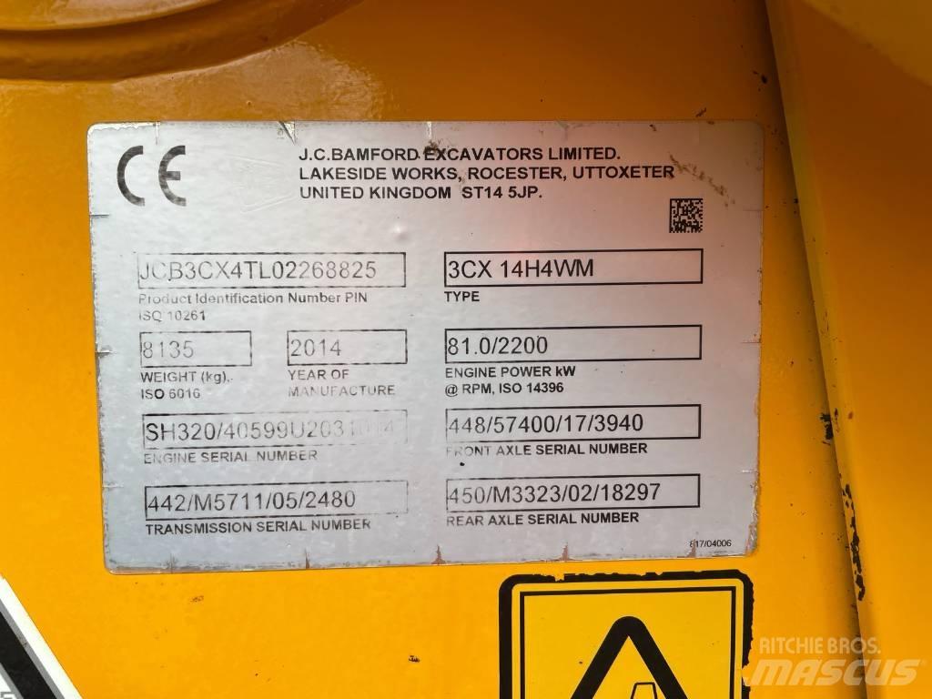 JCB 3 CX SM لوادر ذات جرافات عكسية