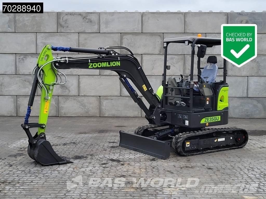 Zoomlion ZE35 GU حفارات صغيرة أقل من 7 طن (حفارات صغيرة)