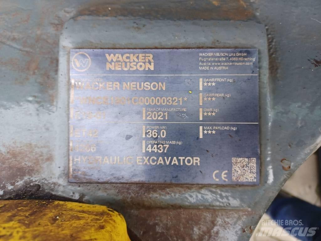 Wacker Neuson ET42 حفارات زحافة