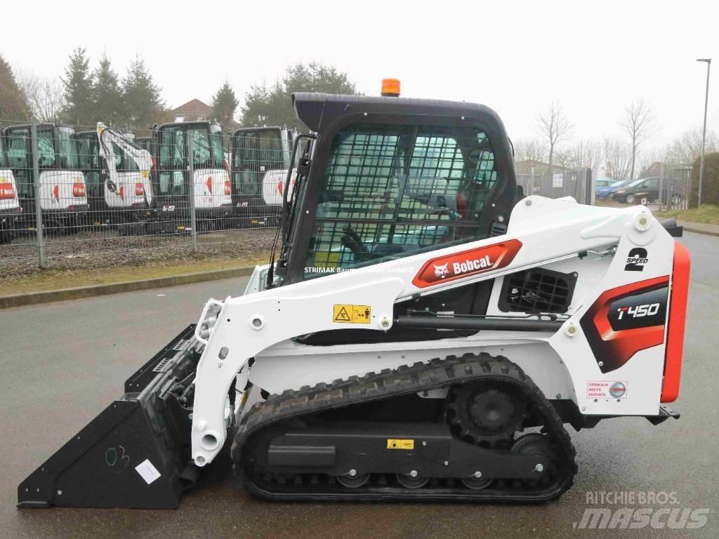 Bobcat T 450 لوادر انزلاقية التوجيه