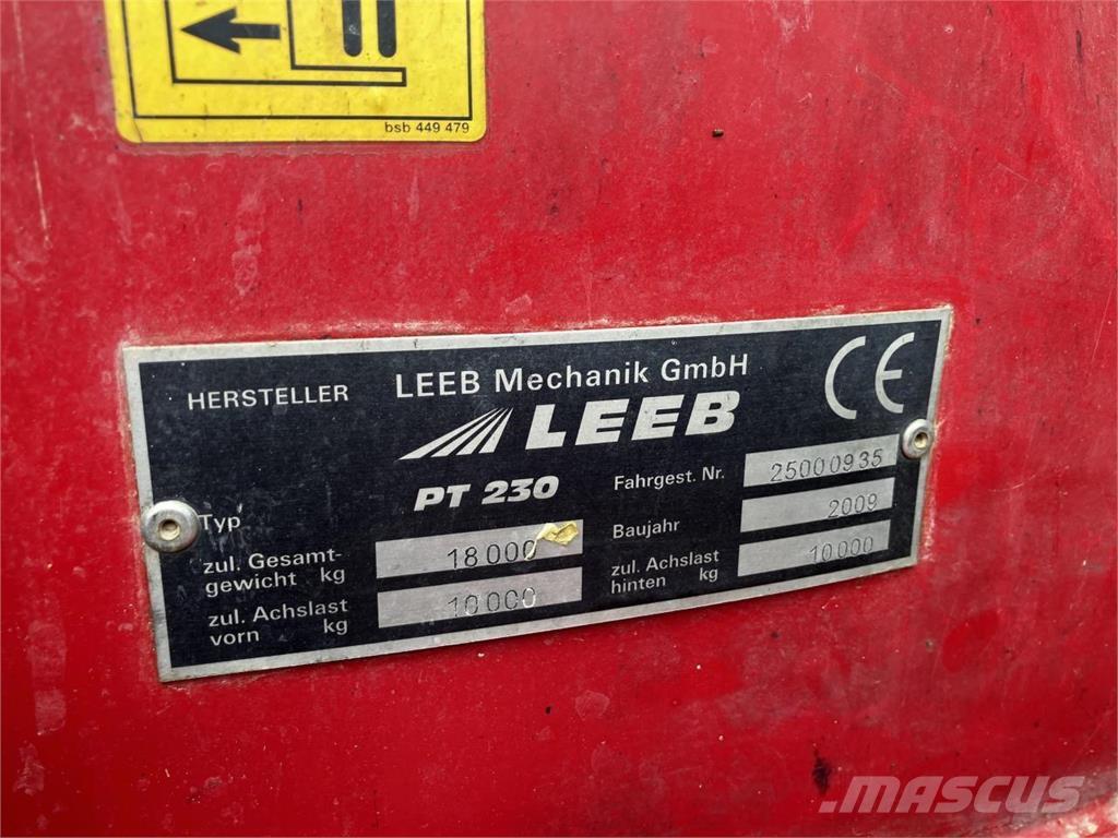 Horsch PT 230 الرشاشات