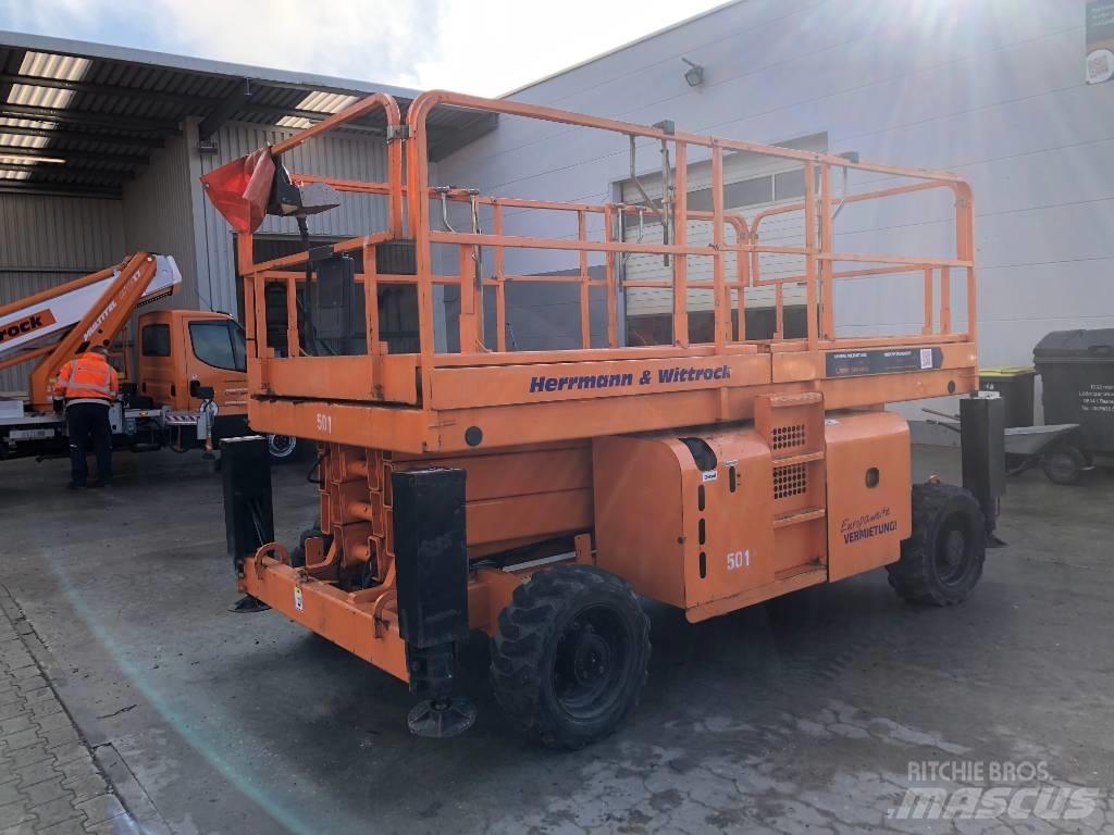 Haulotte H 12 SX رافعات مقصية الشكل