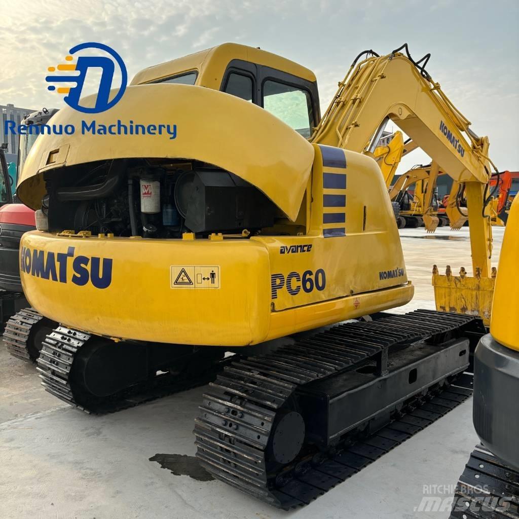 Komatsu PC 60 حفارات صغيرة أقل من 7 طن (حفارات صغيرة)