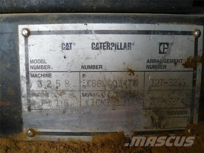 CAT 325 B حفارات زحافة